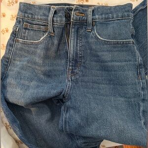 madewell classic straight jean